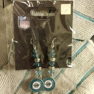 Brand New Miami Dolphins  dangle earrings